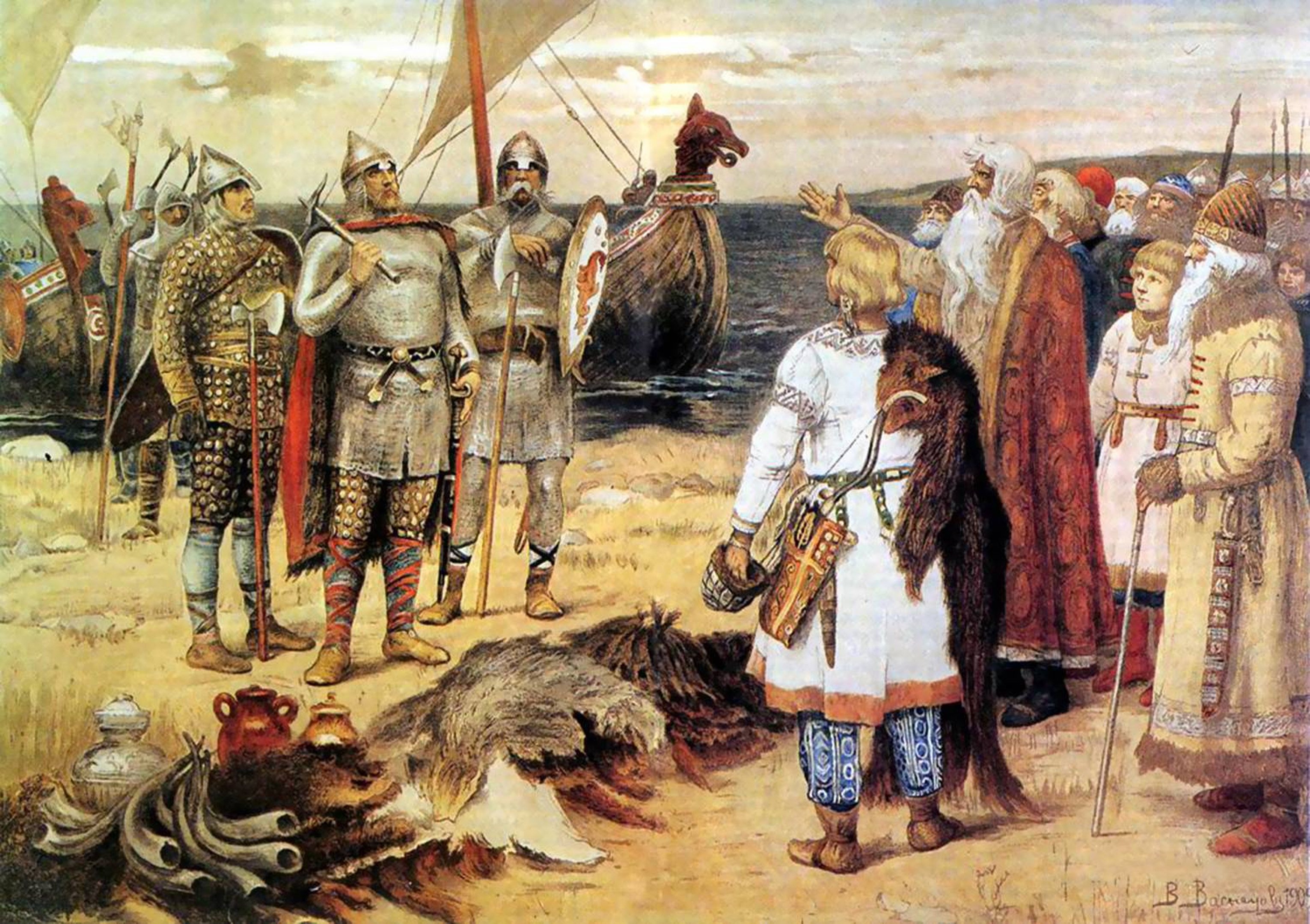 Варяжский князь Рюрик Новгородский