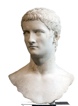 Римский император Калигула. Гай Юлий Цезарь Август Германик